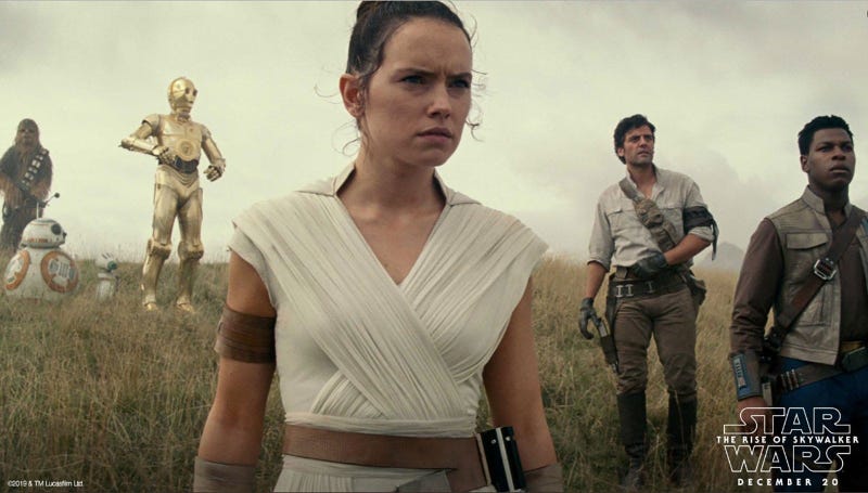 Still image from the film 'Star Wars: The Rise of Skywalker'