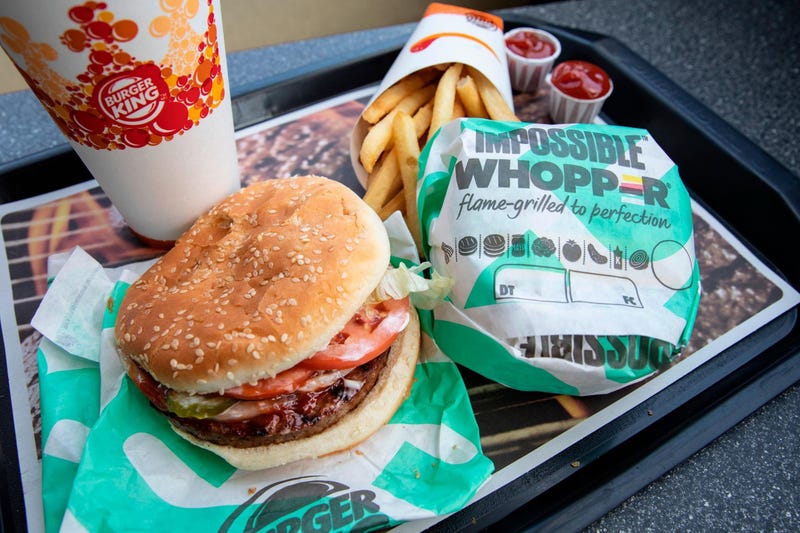 A man is suing Burger King because the meatless Impossible Whopper is cooked on the same grill as meat products, the lawsuit alleges.