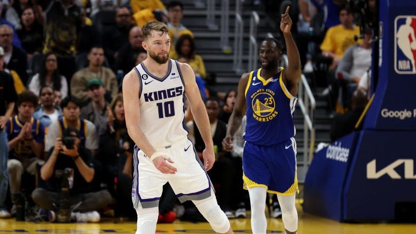 Domantas Sabonis can't explain why he didn't shake Draymond Green's hand