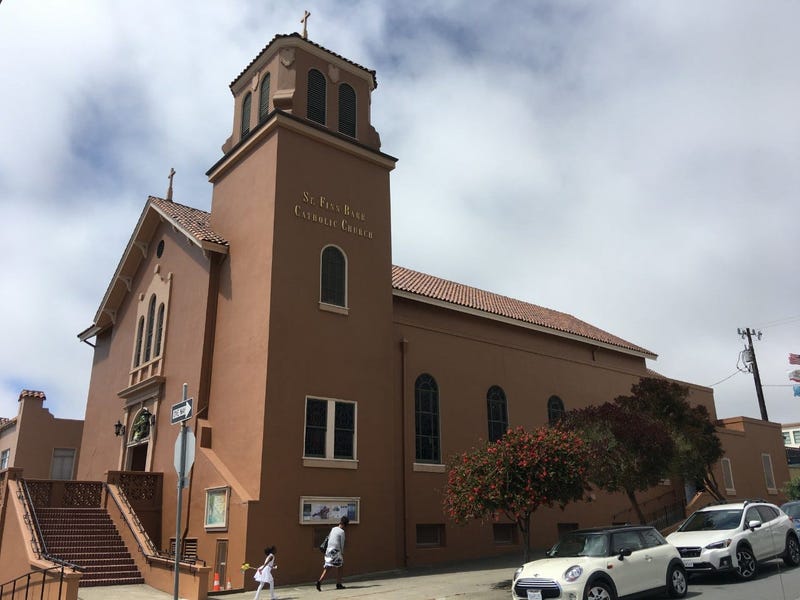 Saint Finn Barr Catholic Church in San Francisco