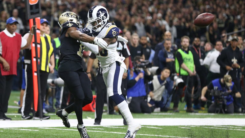 Saints pass interference
