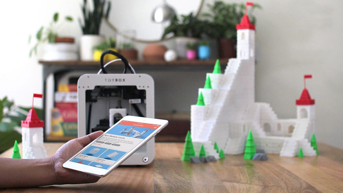 This beginner 3D printer lets children design and create toys at home