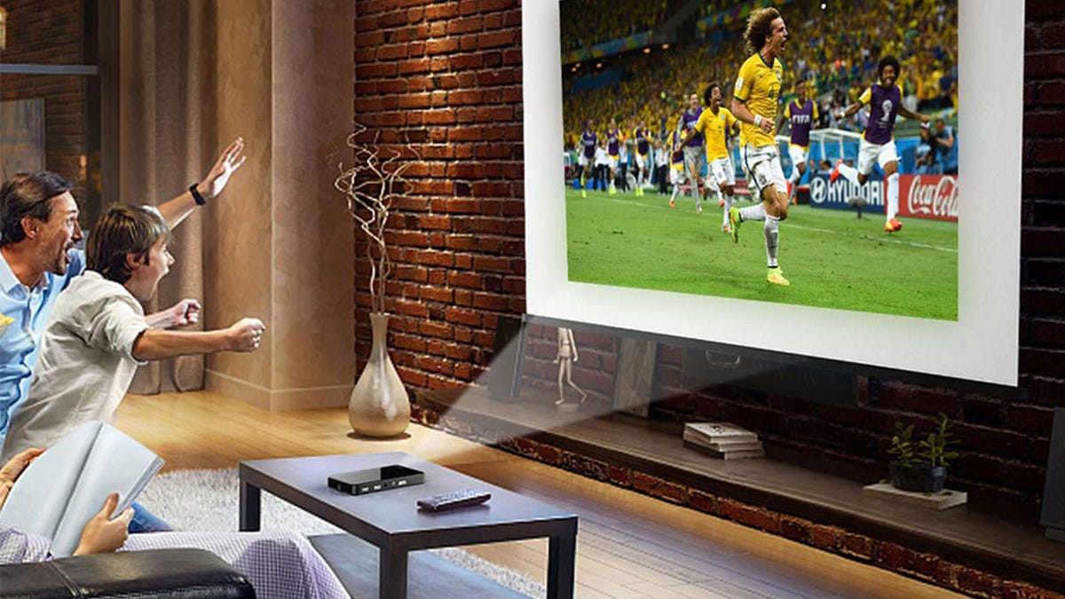 Make all your streaming portable with $200 off this pocket projector