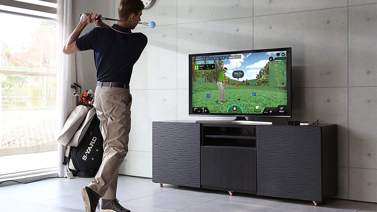 Save $60 on an Indiegogo-funded PhiGolf simulator and swing stick