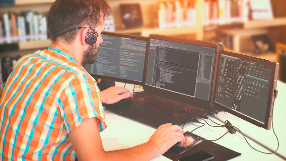 This dual-screen laptop monitor can turn you into a multi-tasking maven