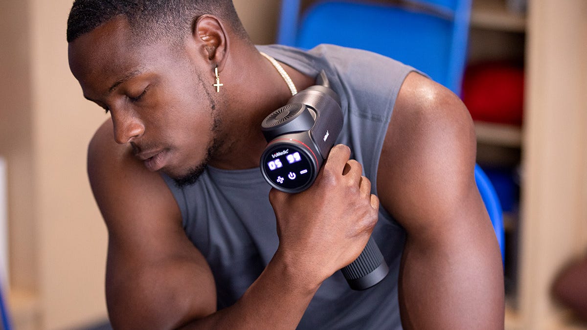 Soothe your muscles with this game-changing massage device