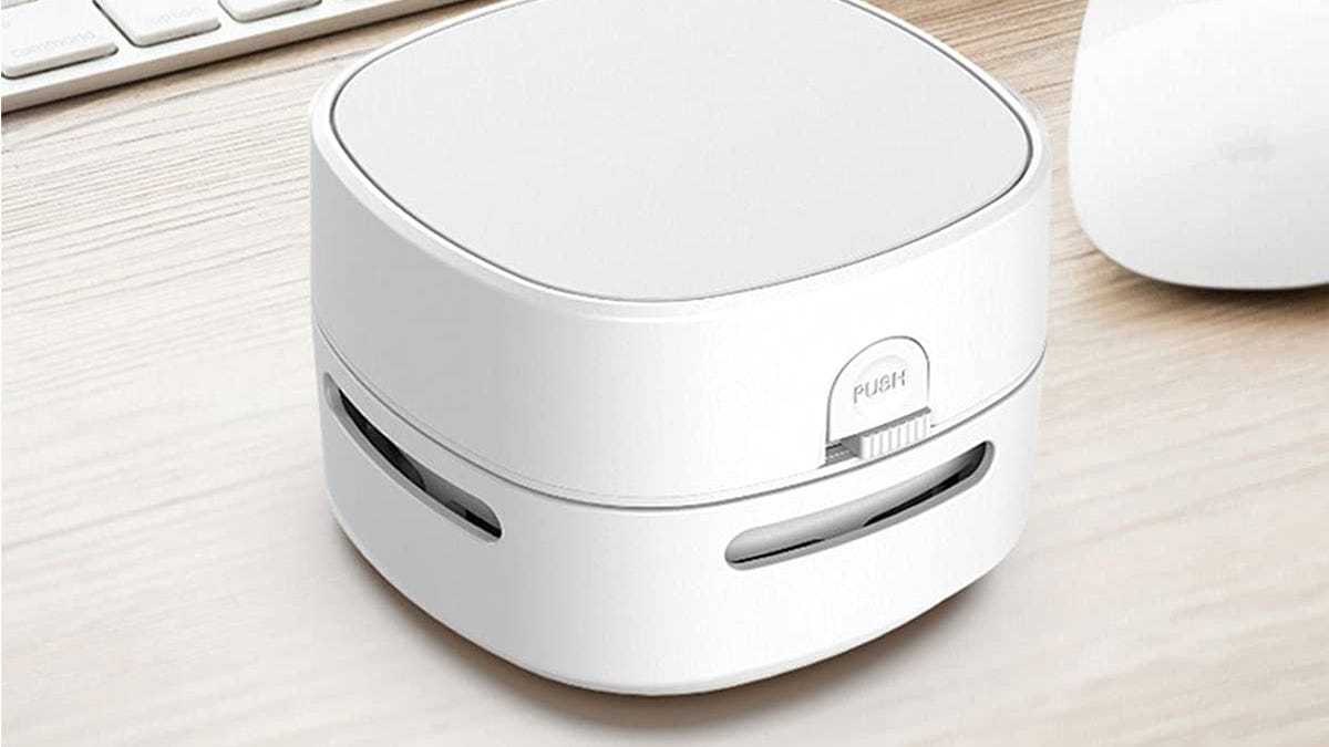 This compact and portable gadget will clean up your workspace, car, and more for less than $15