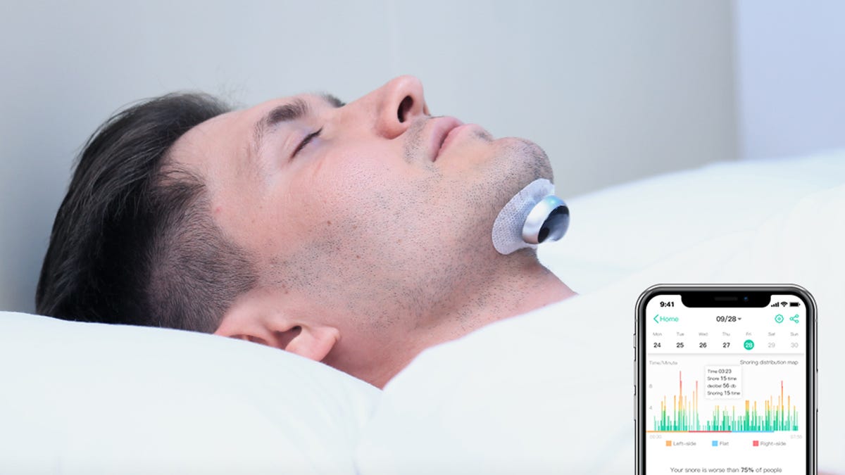 Ensure a good night’s sleep for you and your partner with this anti-snoring aid