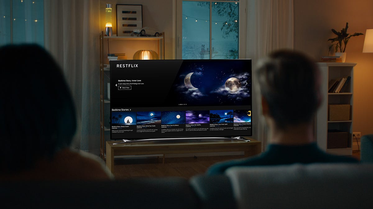 Restflix and chill! Fall asleep faster with the streaming service designed to help you relax