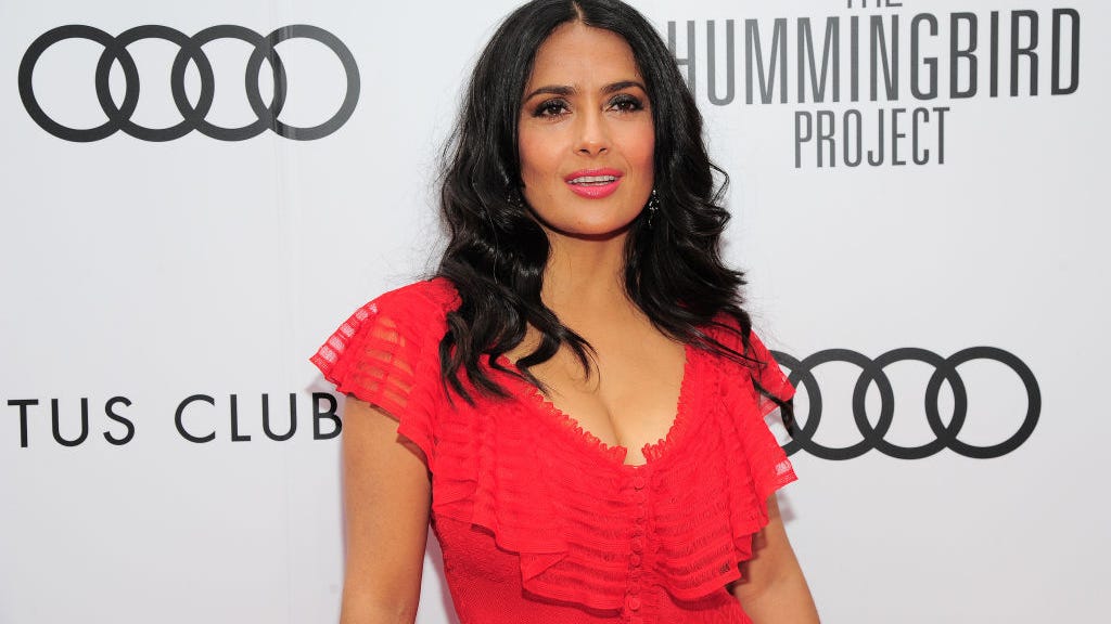 Salma Hayek, 54, kicks off 2021 with stunning photos from sunny holiday getaway