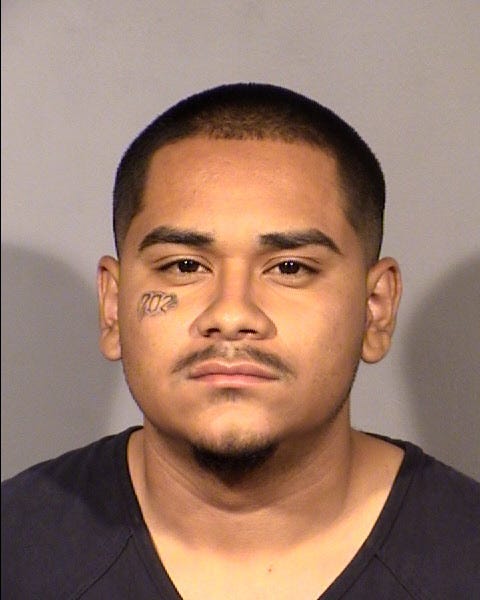 Mug shot of suspected Metro Police shooter Edgar Samaniego