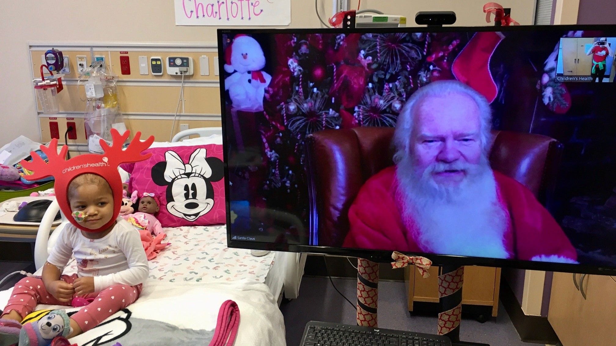 Visit with Santa, help a child
