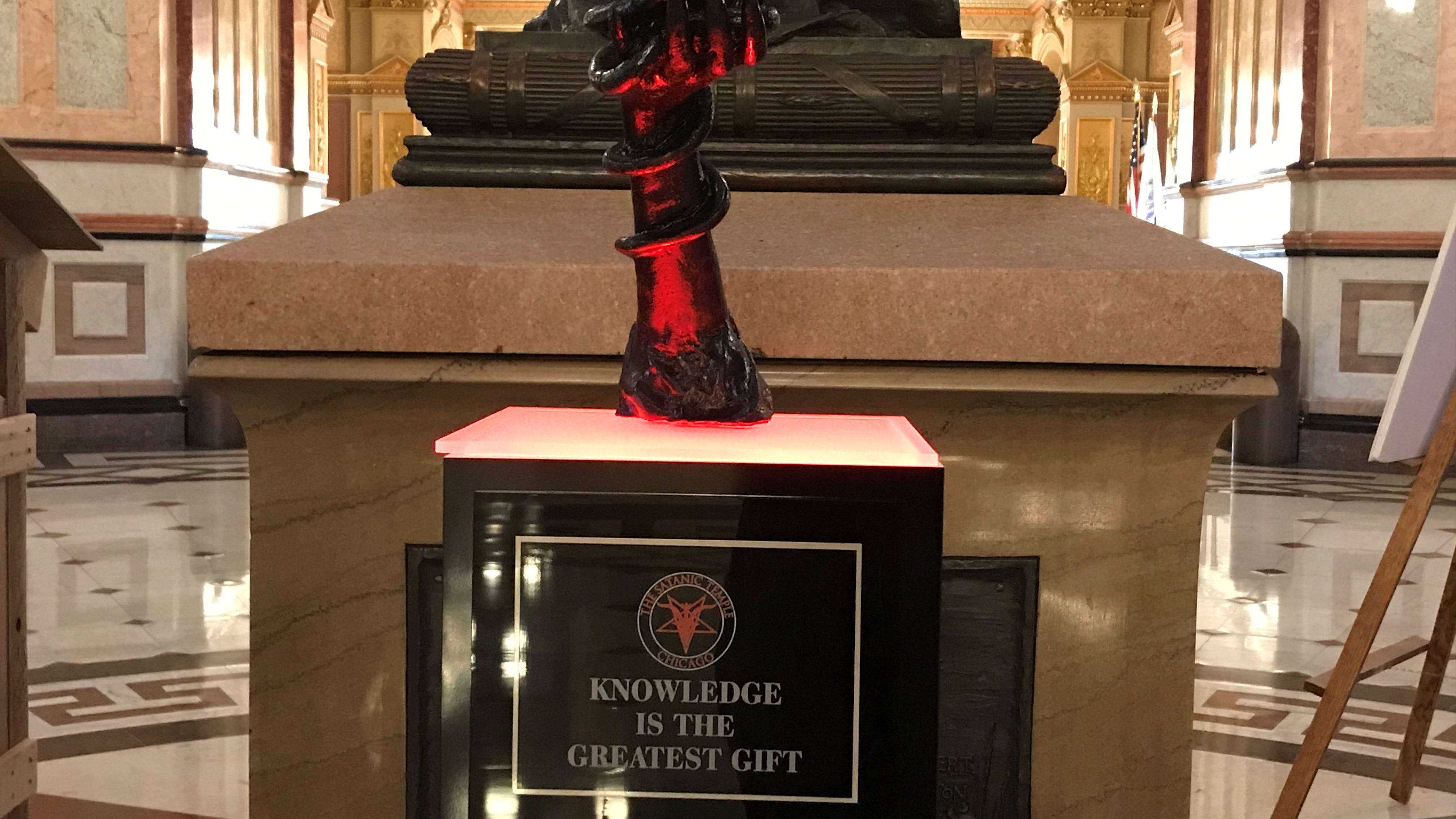 'Satanic' Holiday Display Returns To Illinois Capitol Rotunda