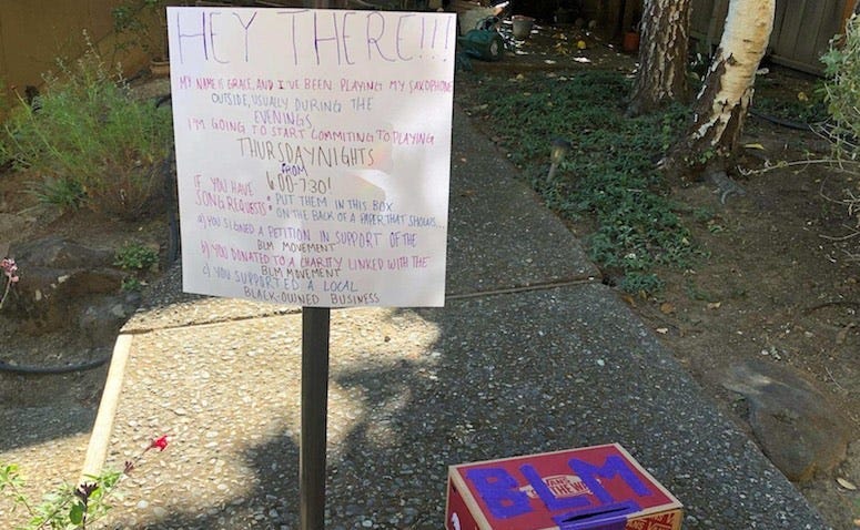 Oakland Teen Serenades Neighborhood For Black Lives Matter
