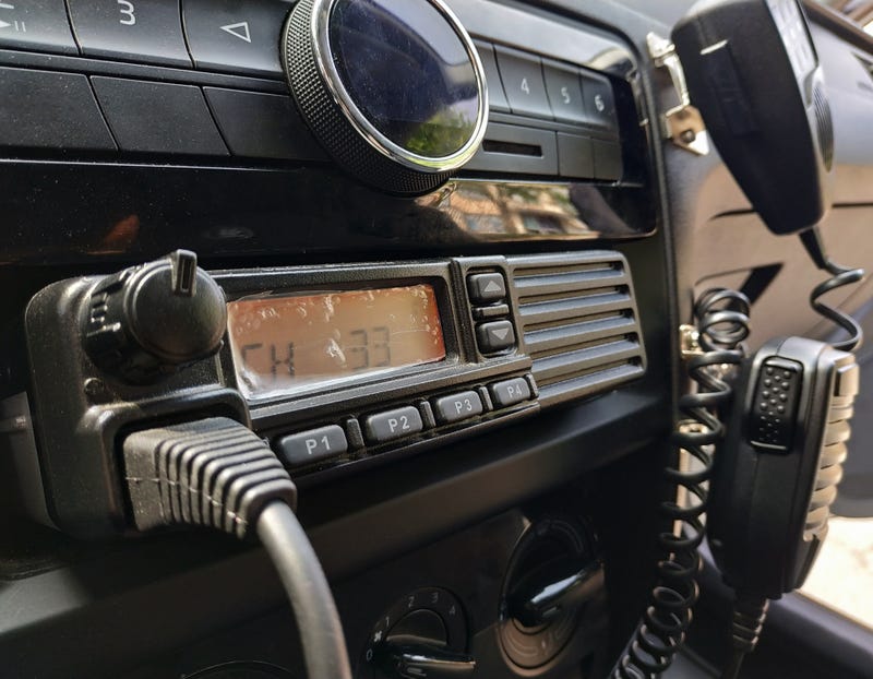 police radio