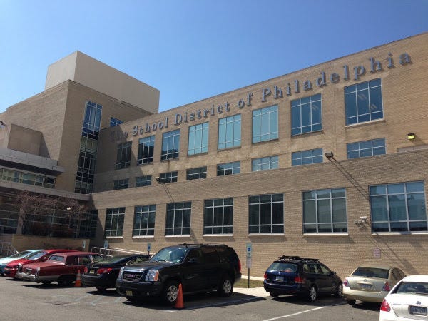 The School District of Philadelphia Headquarters.