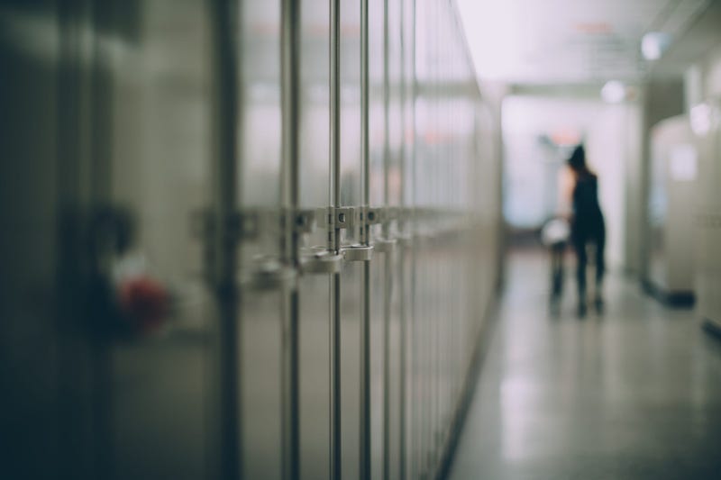 School hallway