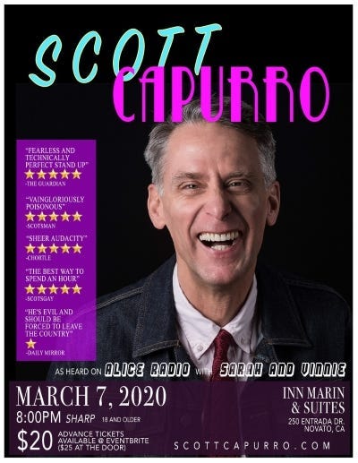 Scott Capurro March 7th