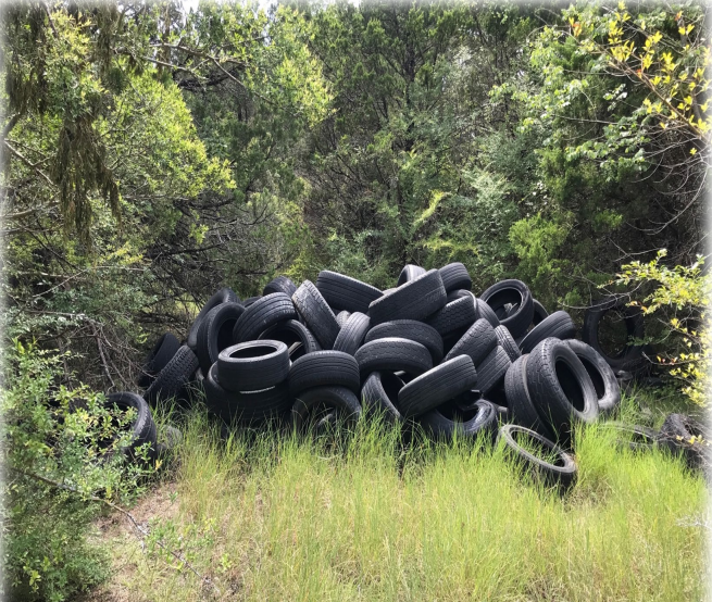 Scrap tires