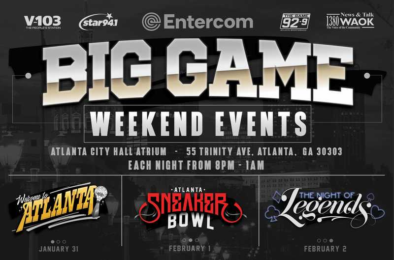 V-103's Big Game Weekend Events