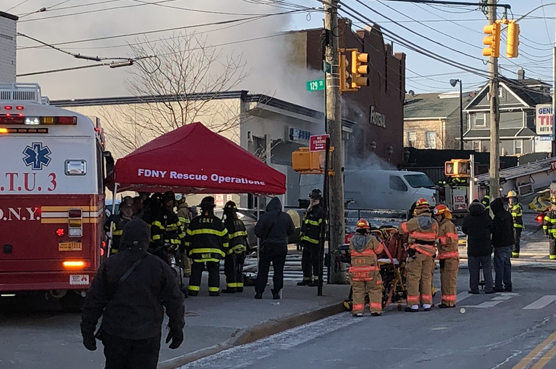 College Point fire
