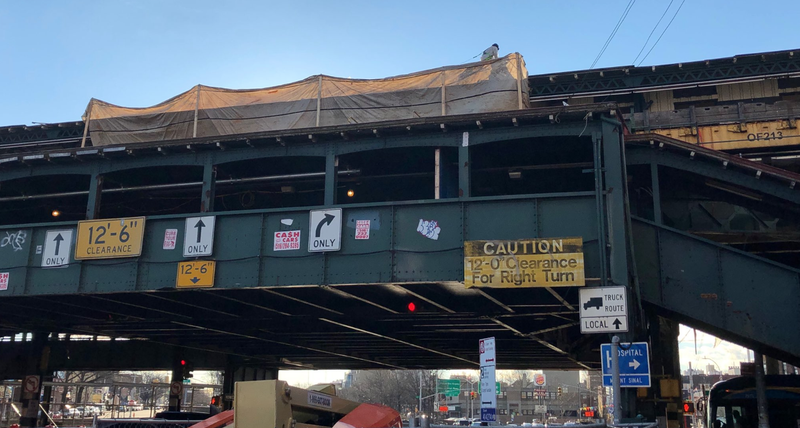 Astoria Boulevard subway station project
