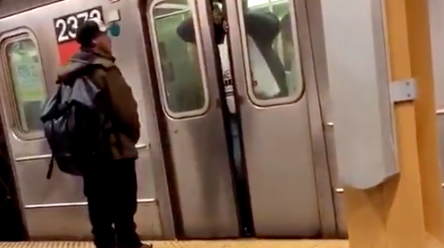 Subway spitter