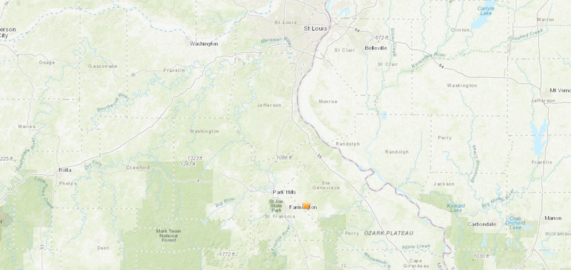 Farmington Earthquake Aug. 9, 2019