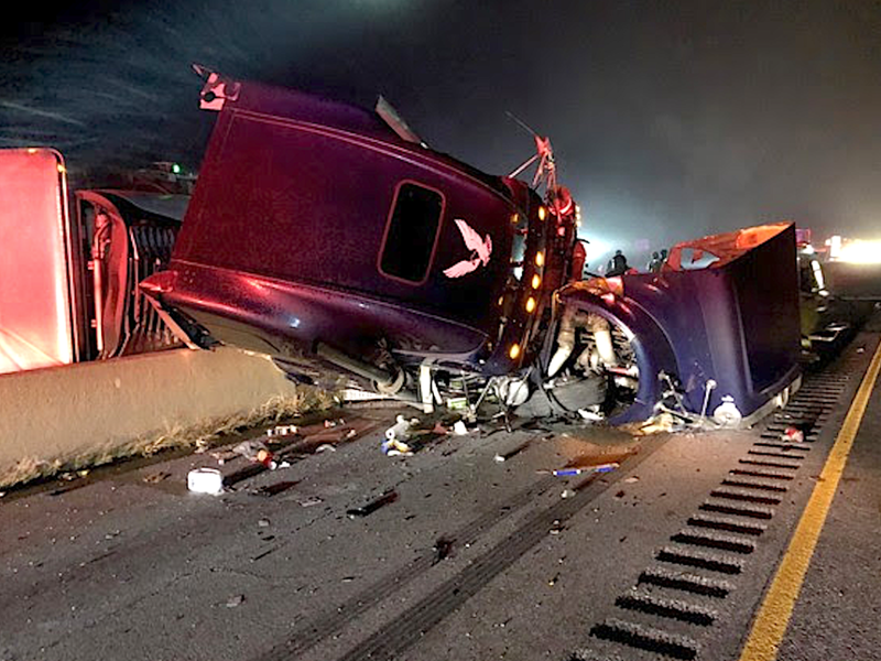 The crash happened in LaPorte County, Indiana on Sept. 16, 2019.