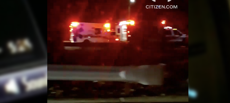 Fiery crash in Brooklyn