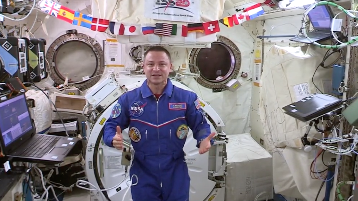 WATCH: NORAD got a little help tracking Santa this year — from the ISS