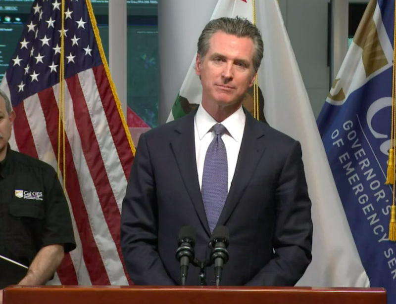 Gov. Gavin Newsom declared a shelter-in-place order for all of California, beginning March 20, 2020.