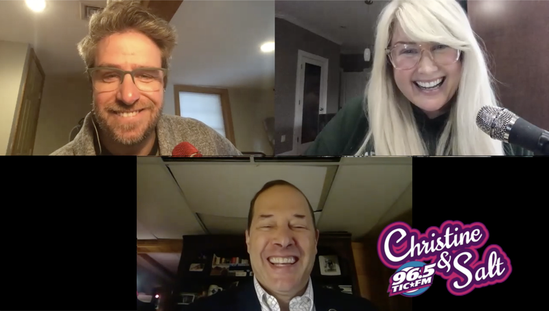 Andy Fleischmann with Christine and Salt