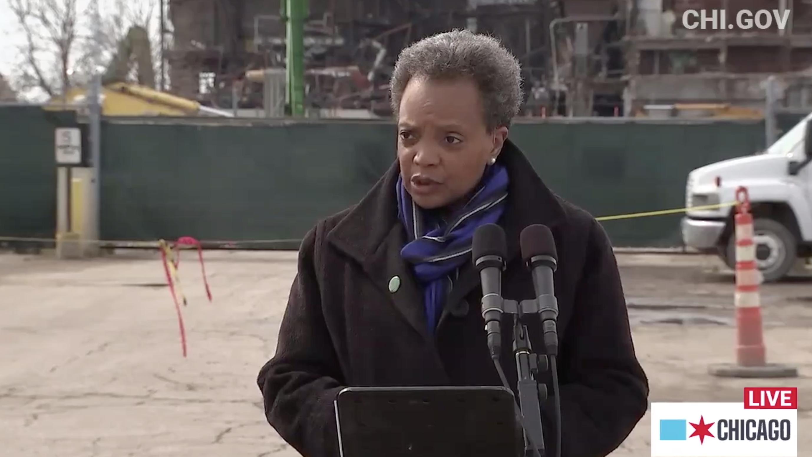 Mayor Shuts Down Work At Coal Plant In Little Village