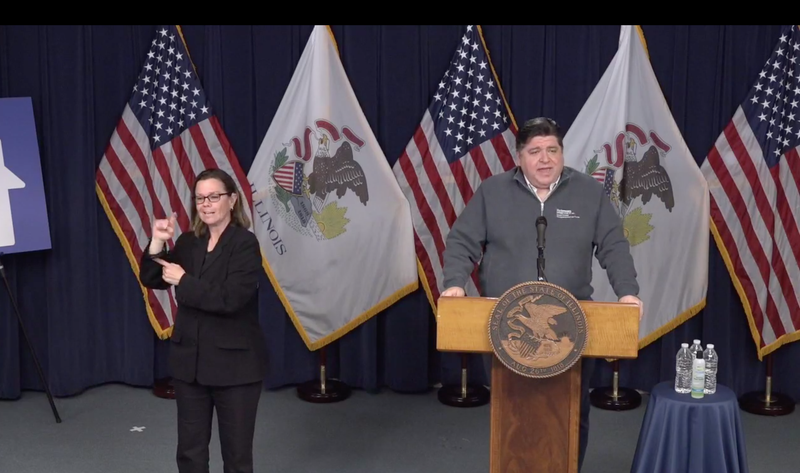 Pritzker Reminds Illinoisans To Follow Social Distancing Guidelines