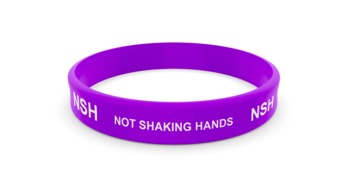 Not Shaking Hands? There's A Wristband For That