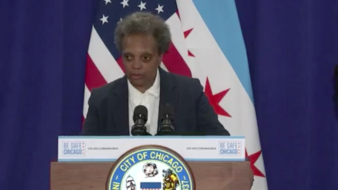 Chicago Mayor Lightfoot To Trump: 'F-U'