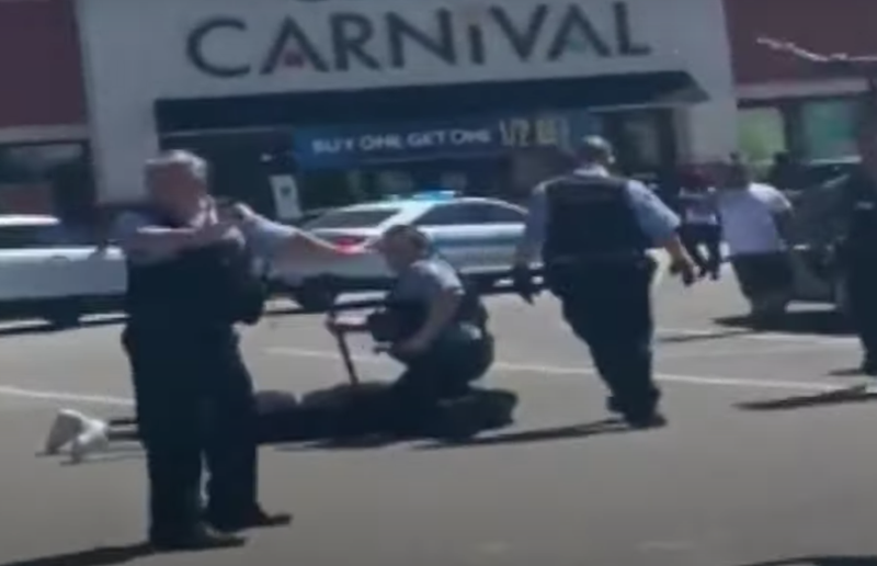 The Civilian Office of Police Accountability is investigating an allegation of abuse by Chicago police on Sunday night in the parking lot of the Brickyard Mall on the Northwest Side.