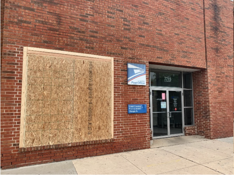 The U.S. Postal Inspection Service is asking the public for information about looting reported May 31 and June 1, 2020, at multiple Chicago post offices.