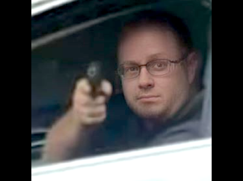 A man faces charges in a road rage incident captured on video June 9, 2020.