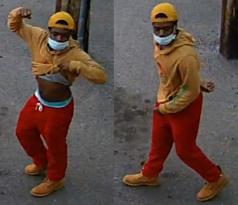 Police released surveillance photos of the suspect in a shooting June 16, 2020, in the 1500 block of West Fillmore Street.