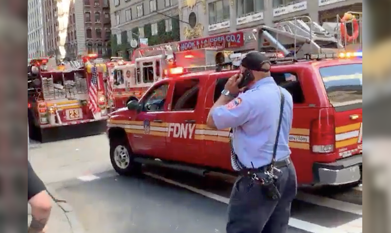 F train-  person struck