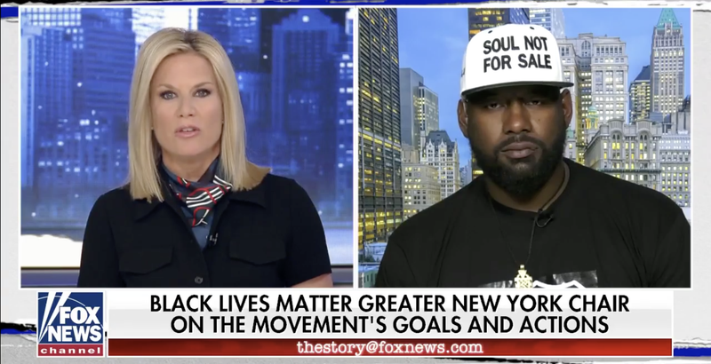 Hawk Newsome interview with Fox News