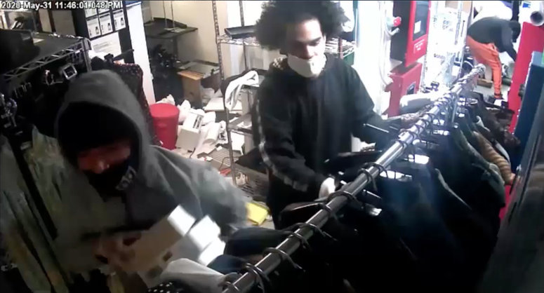 Celine looting