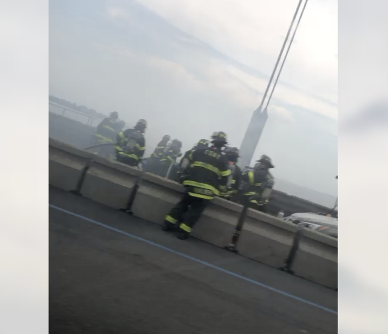 Verrazano Bridge Fire