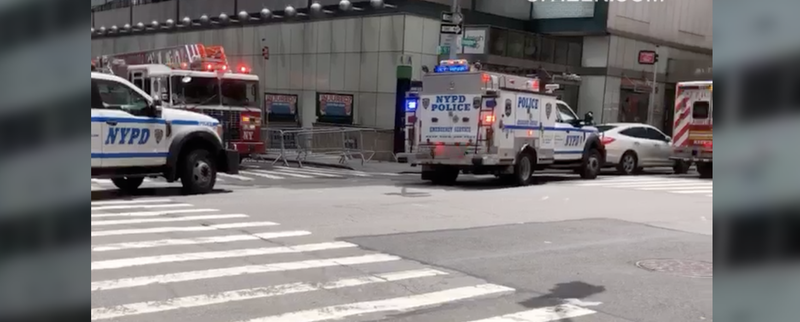 person struck by train