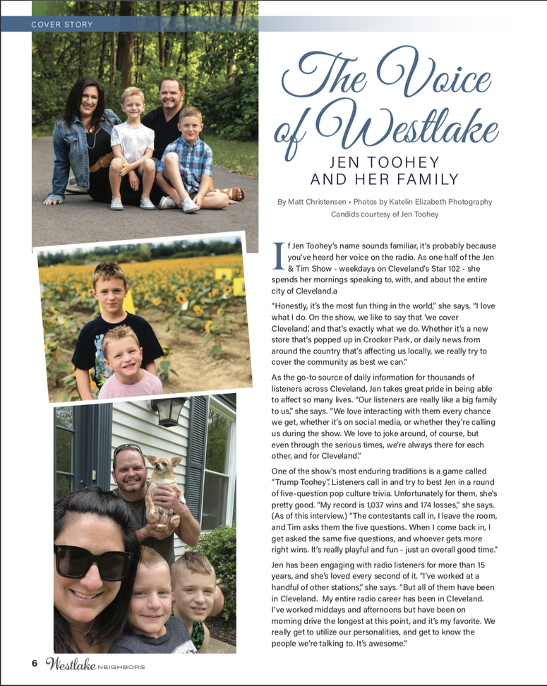 Jen Toohey Westlake Neighbors