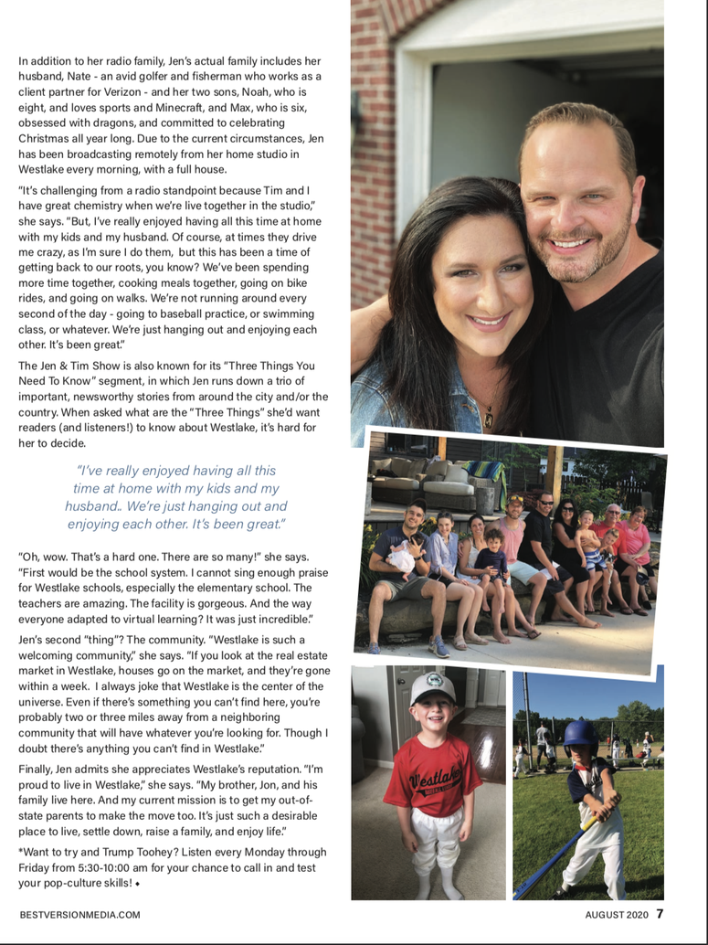 Jen Toohey Westlake Neighbors