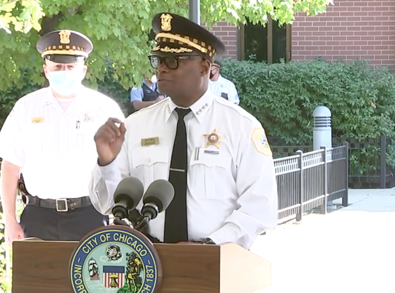 Chicago Police Superintendent David Brown
