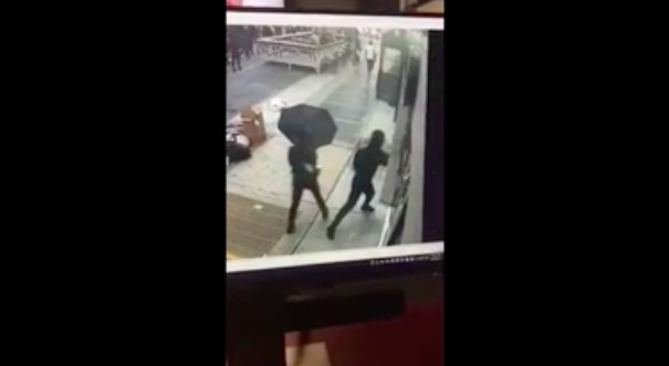 Starbucks Vandal